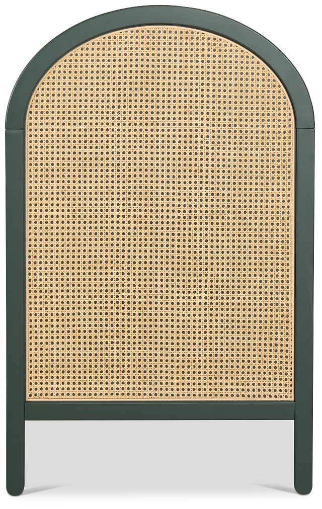 Riley Green Woven 3-in-1 Crib