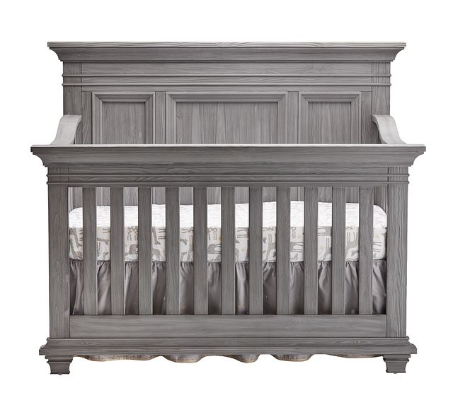 Westport Light Gray 4-in-1 Crib