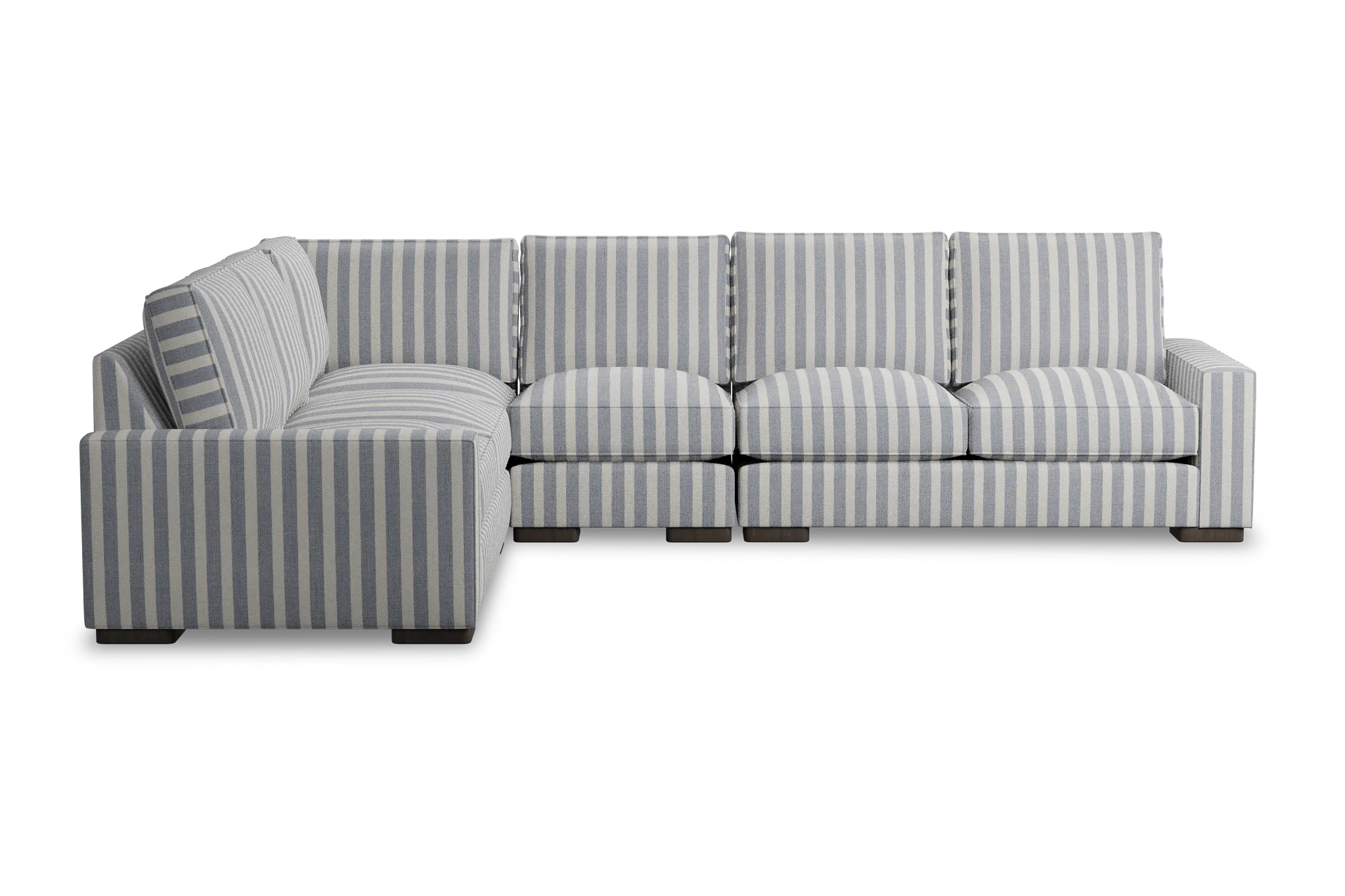 Edgewater Sea Lane Dark Blue Medium Two-arm Sectional