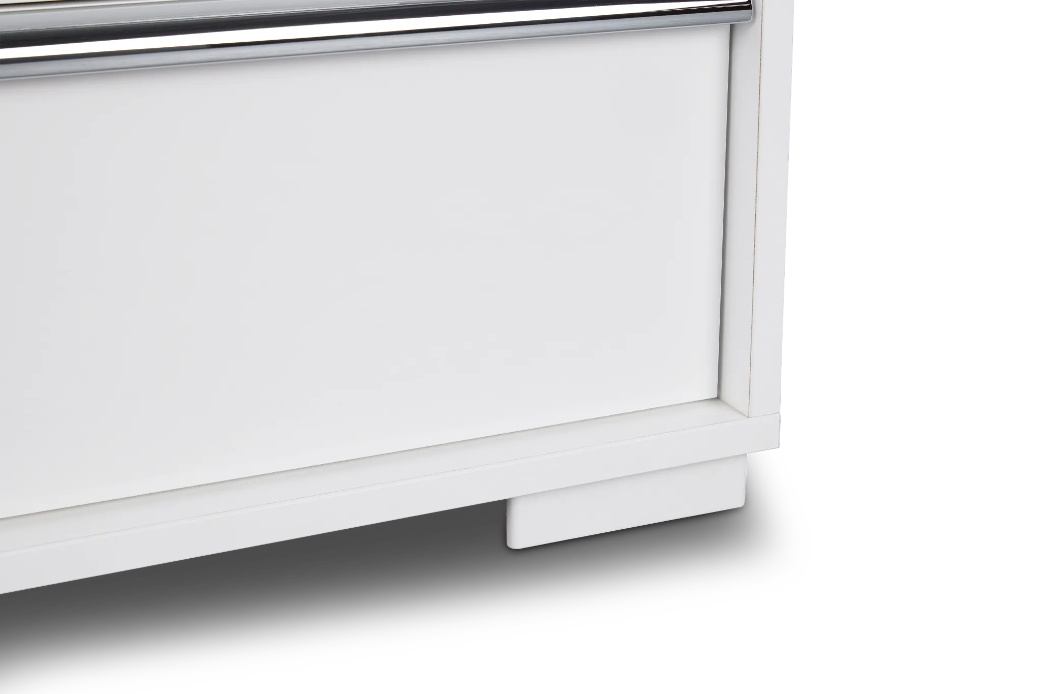 Doral White Nightstand