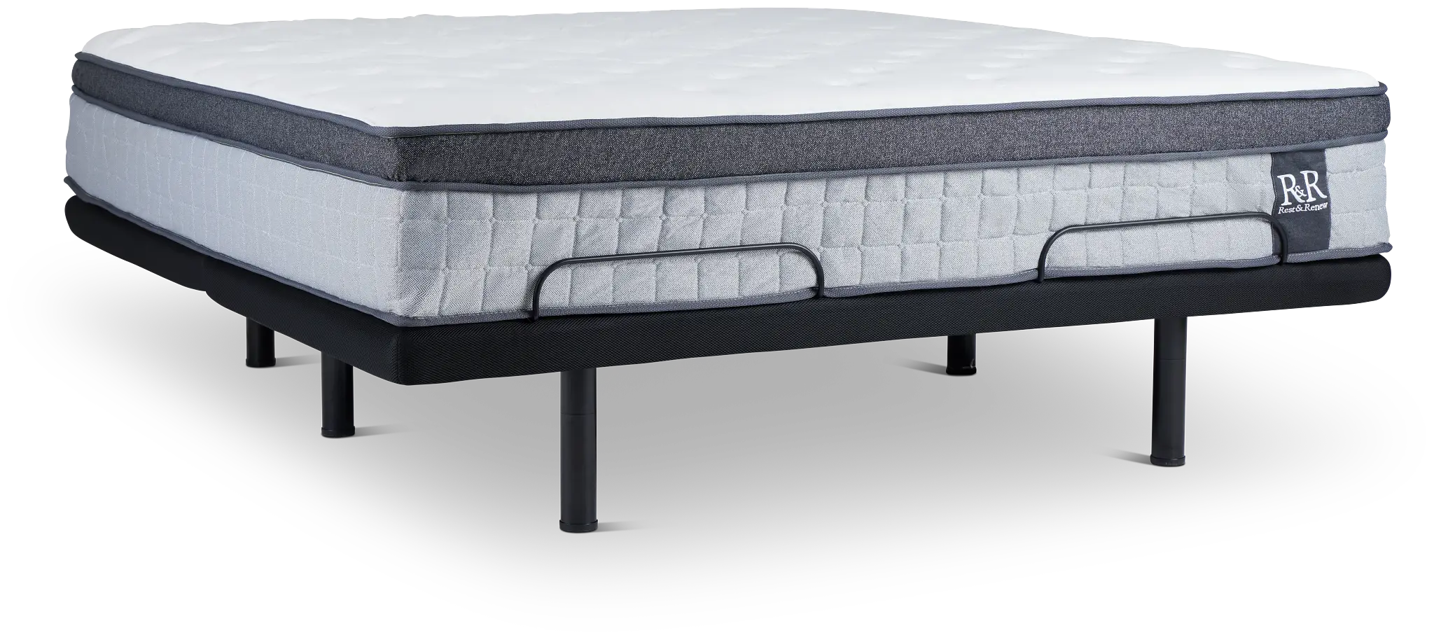 Rest & Renew By Zinus Pocket Innerspring 14" Deluxe Adjustable Mattress Set Rest & Renew By Zinus Pocket Innerspring 14" Deluxe Adjustable Mattress Set
