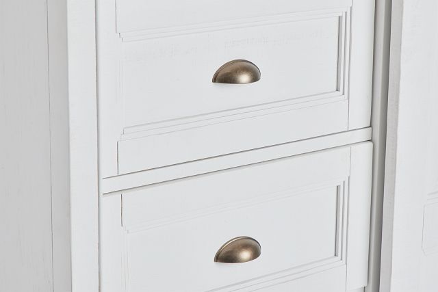 Heron Cove White Door Chest