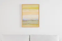 Landry Orange Framed Wall Art