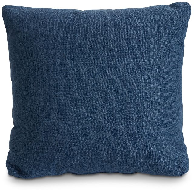 Haven Blue Fabric 20" Accent Pillow (3)