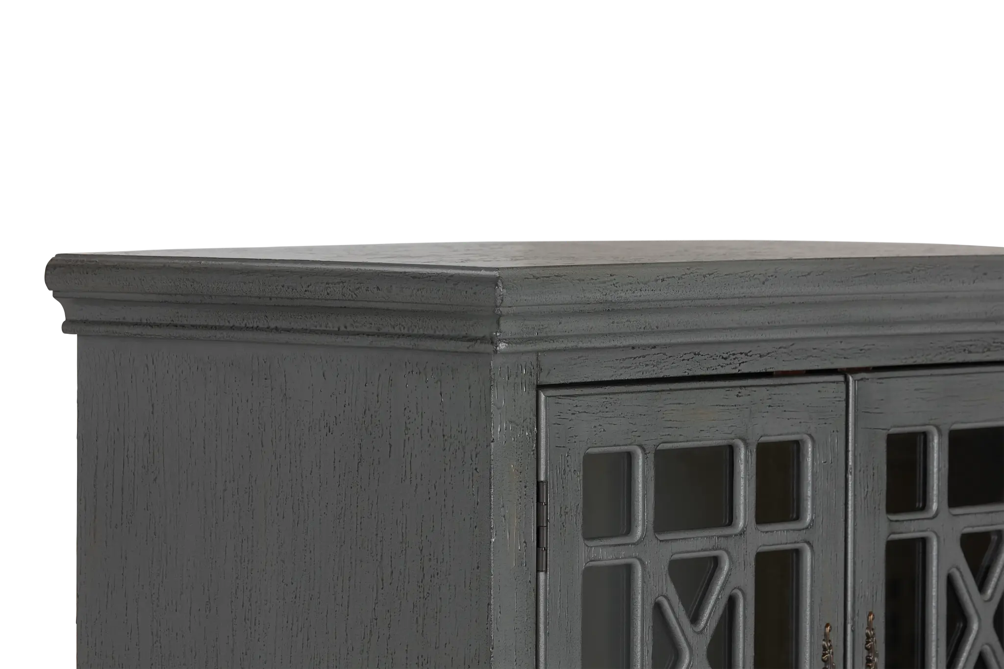 Alexis Gray Two-door Cabinet Alexis Gray Two-door Cabinet