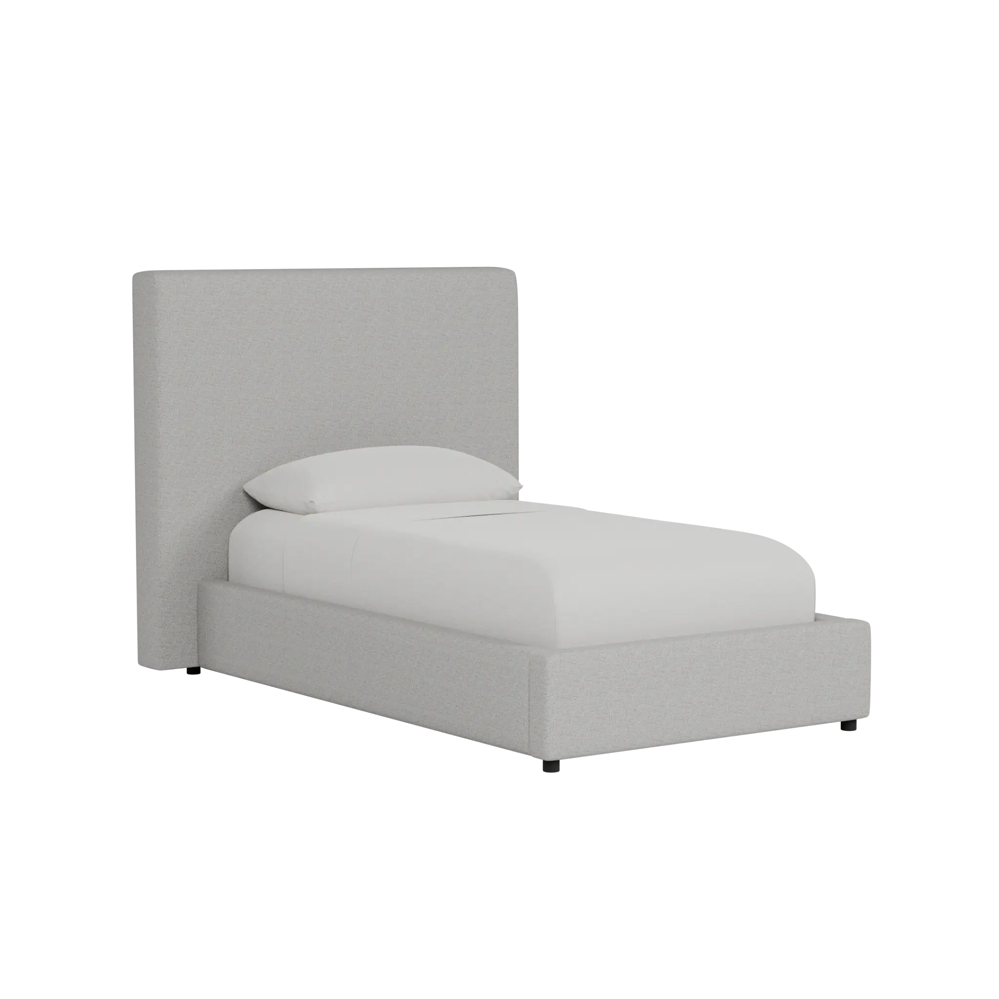 Grayton Natural Beauty 54" Upholstered Platform Bed Grayton Natural Beauty 54" Upholstered Platform Bed