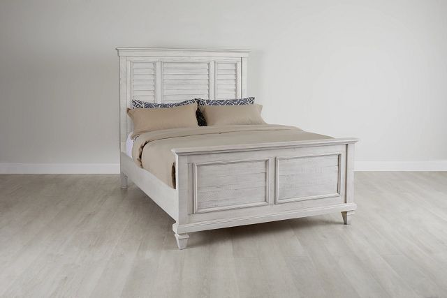 Sonoma Ivory Panel Bed