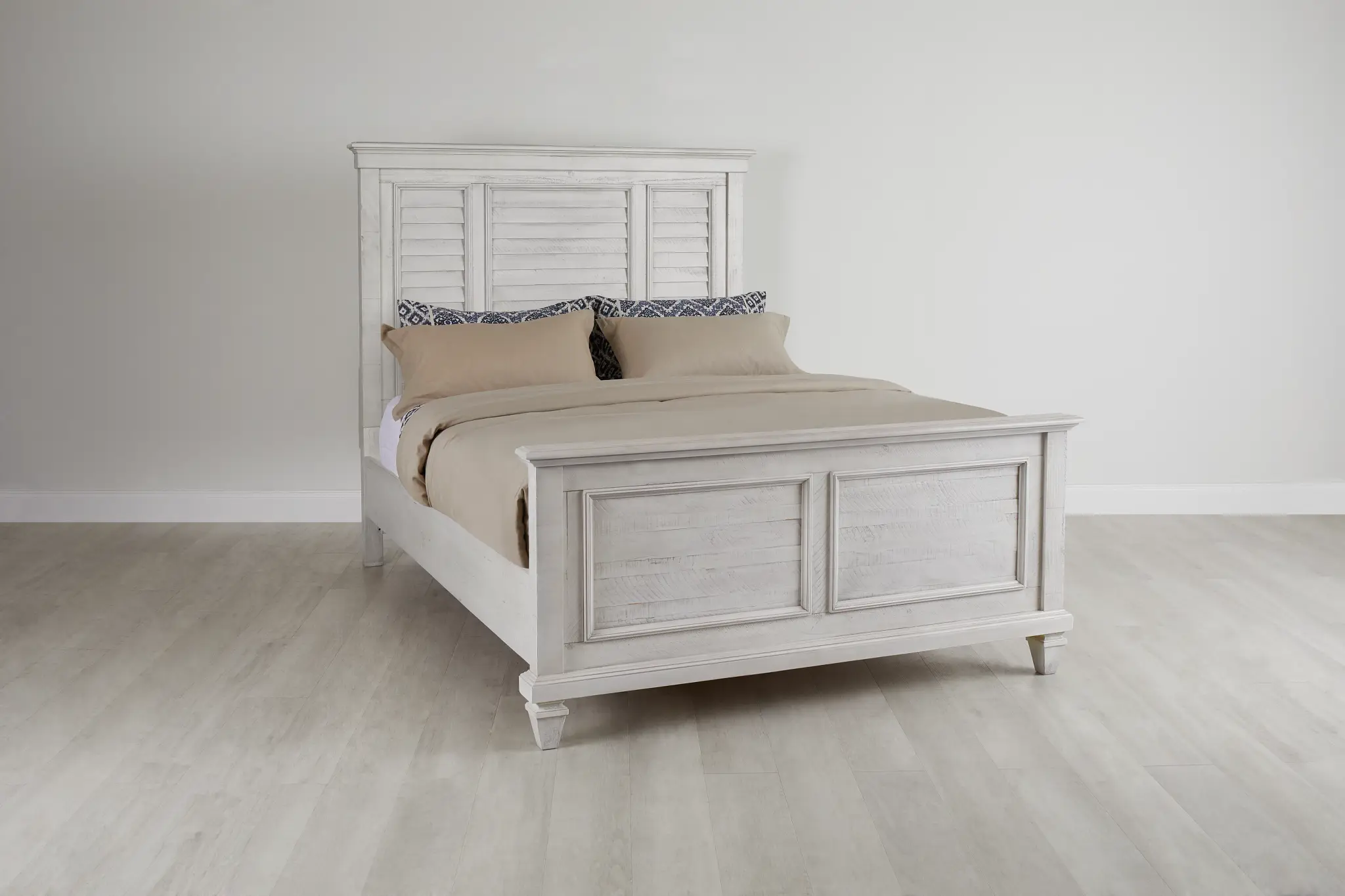 Sonoma Ivory Panel Bed Sonoma Ivory Panel Bed
