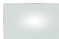 Amalfi White Glass Round Table & 4 Metal Chairs