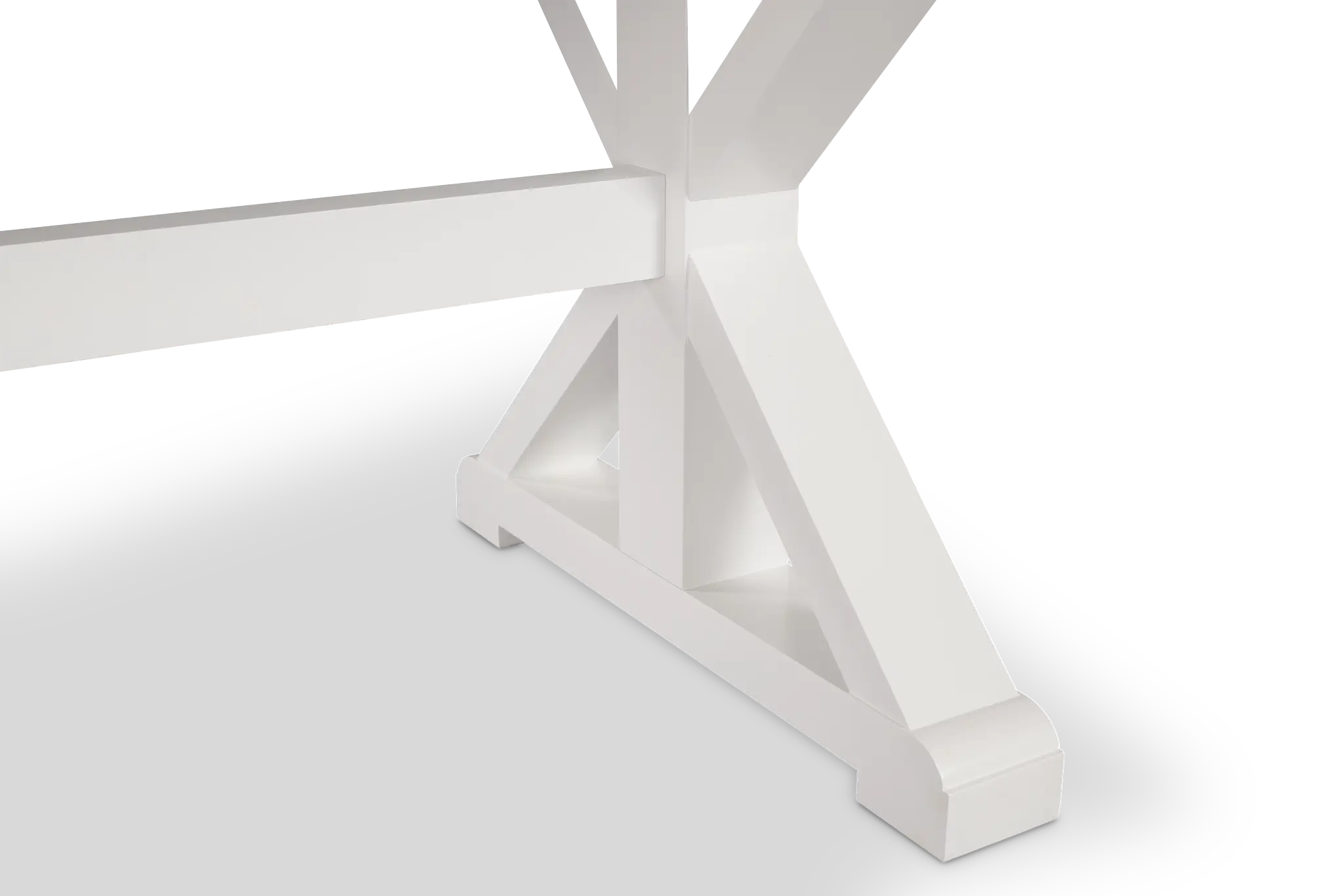 Nantucket White Trestle Table Nantucket White Trestle Table