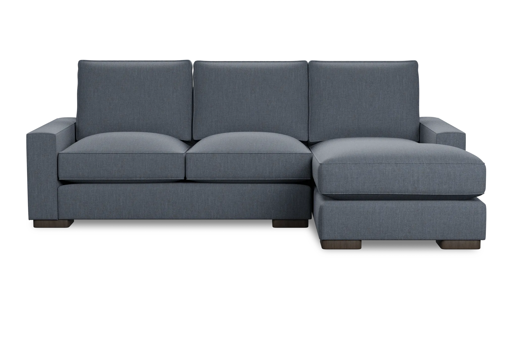 Edgewater Victory Dark Blue Right Chaise Sectional
