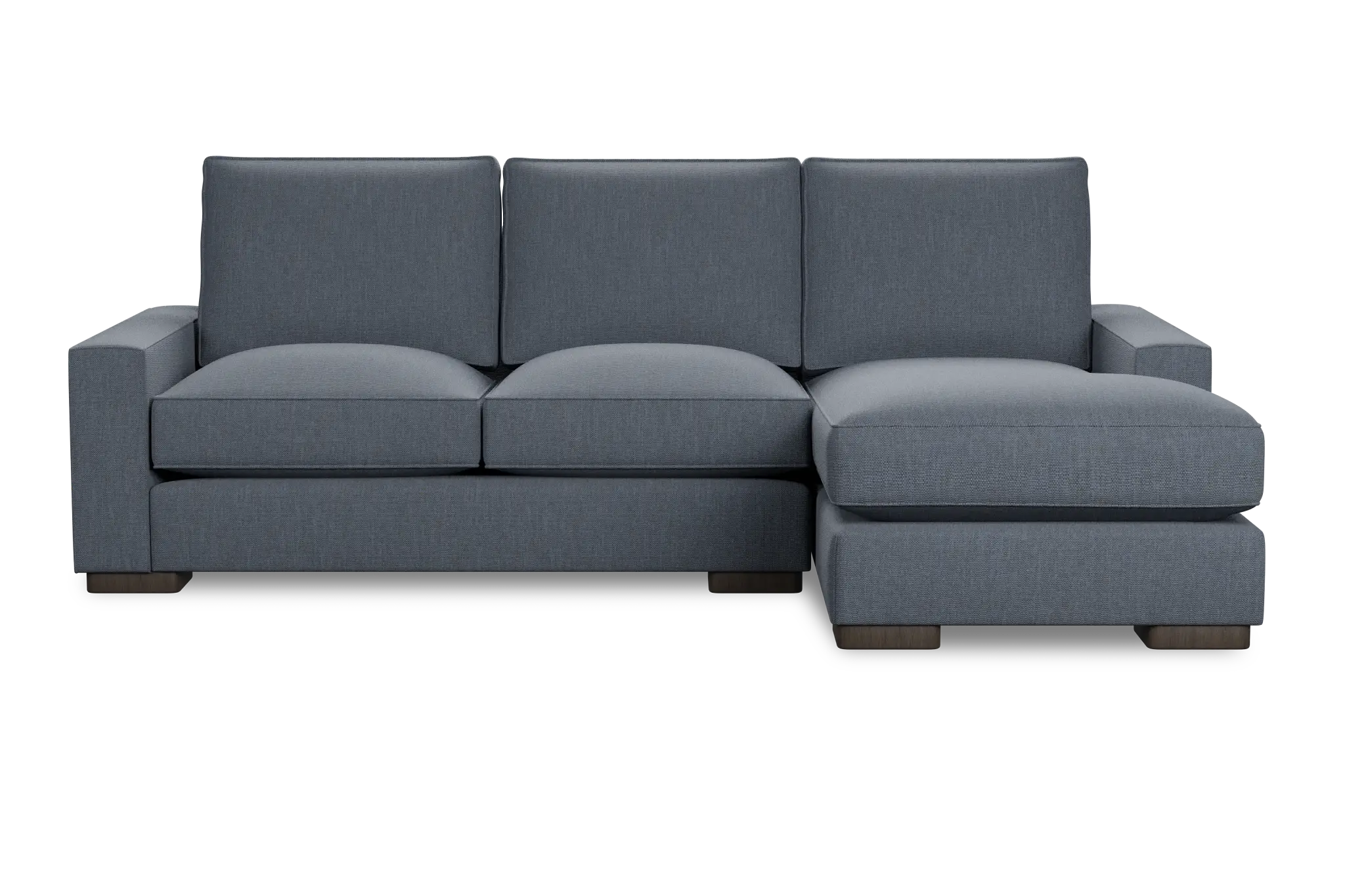 Edgewater Victory Dark Blue Right Chaise Sectional Edgewater Victory Dark Blue Right Chaise Sectional