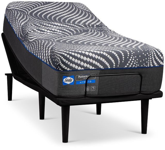 Sealy Posturepedic Plus High Point 14" Firm Ease Adjustable Mattress Set