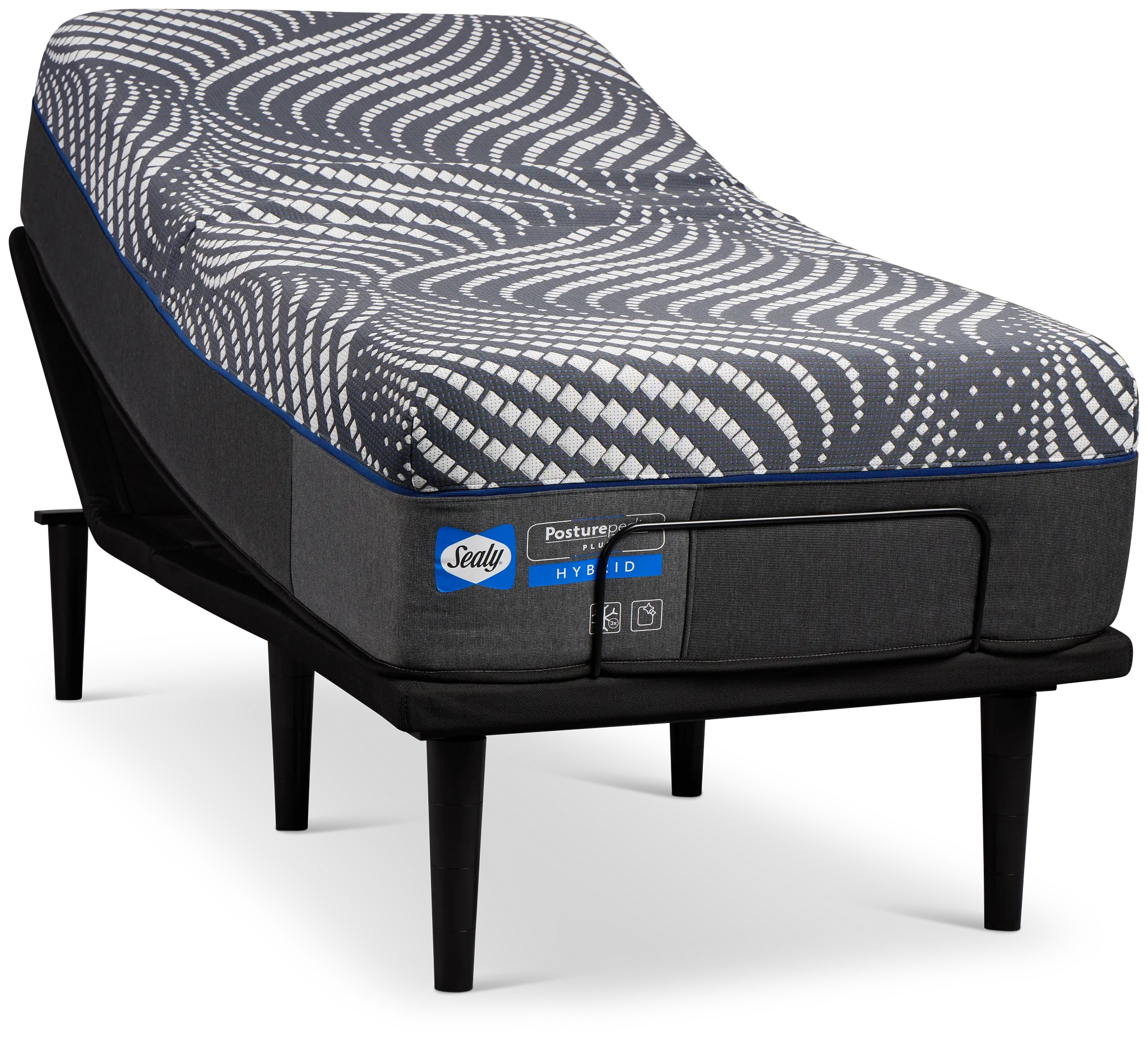 Sealy Posturepedic Plus High Point 14" Firm Ease Adjustable Mattress Set