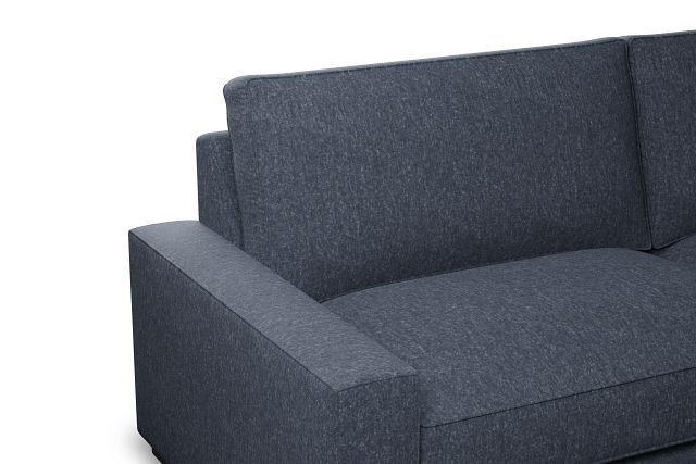 Edgewater Maguire Blue 96" Sofa W/ 2 Cushions