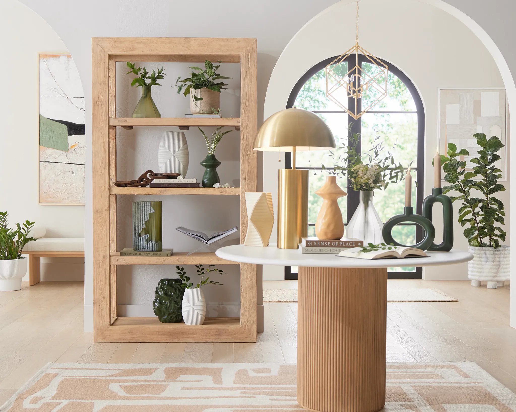 Bryant White Round Table