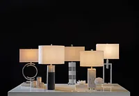 Harley Gray Glass Rectangular Table