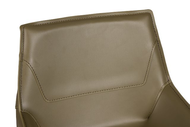 Wayne Dark Green 27" Upholstered Barstool