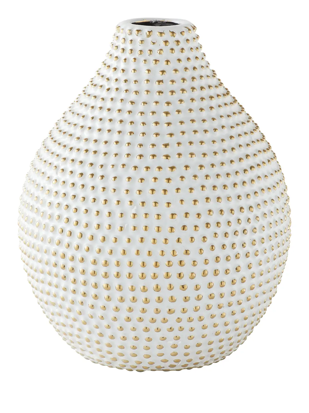 Marigold White Vase Marigold White Vase