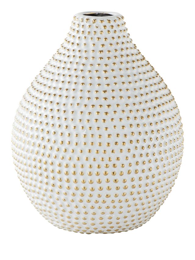 Marigold White Vase (1)