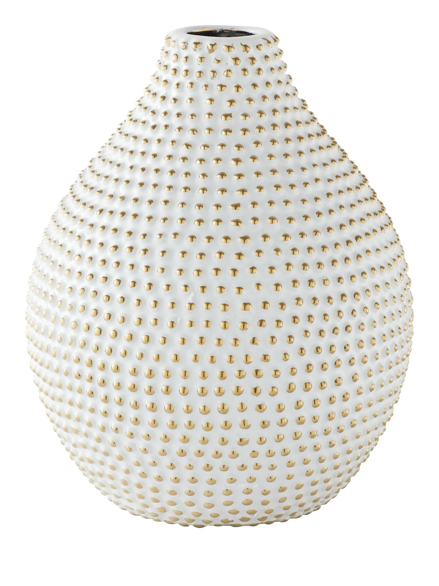 Marigold White Vase Marigold White Vase