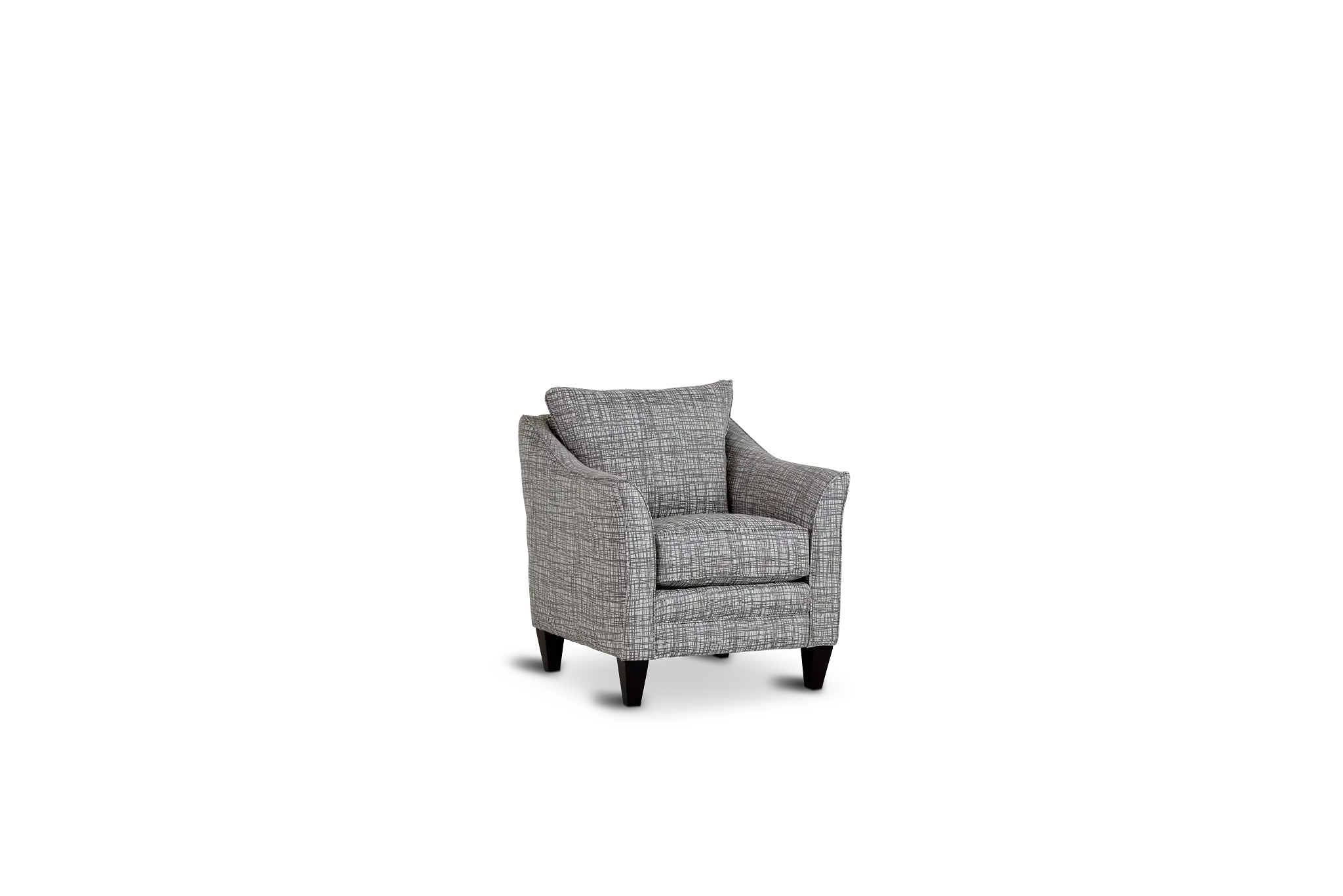 Hugo Gray Fabric Accent Chair Hugo Gray Fabric Accent Chair
