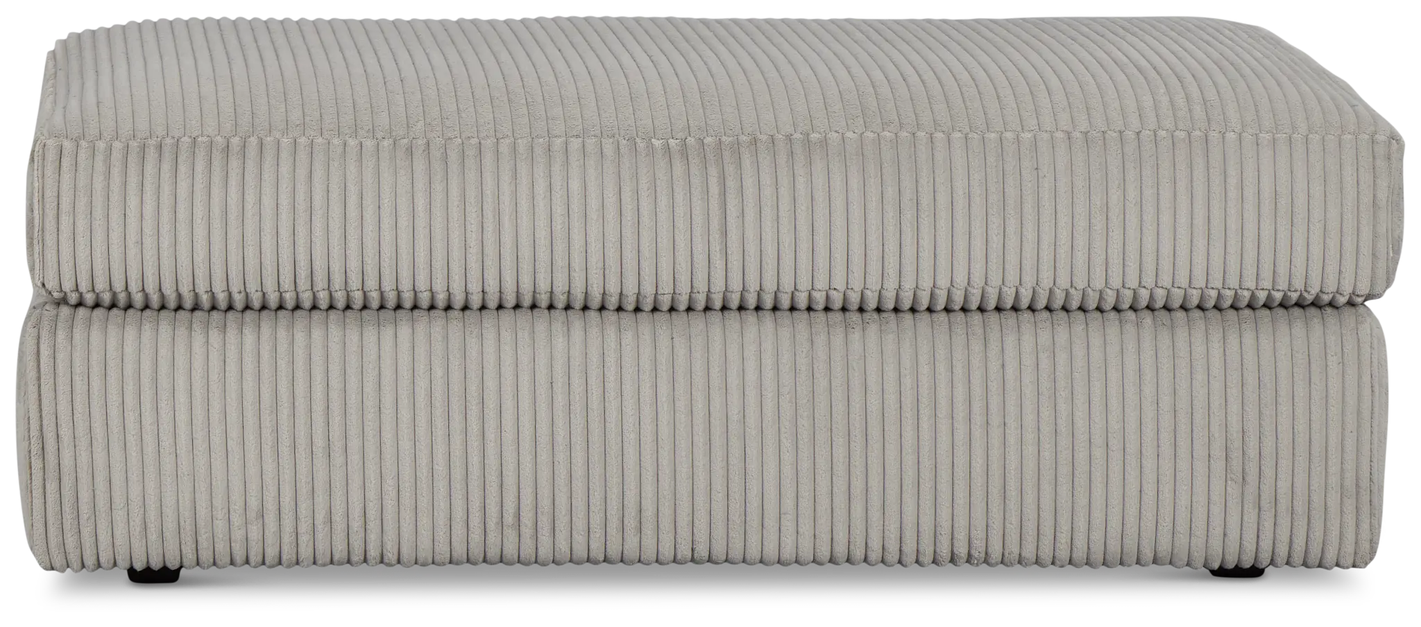 Charlie Gray Fabric Ottoman Charlie Gray Fabric Ottoman