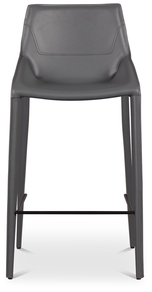 Wayne Gray 27" Upholstered Barstool