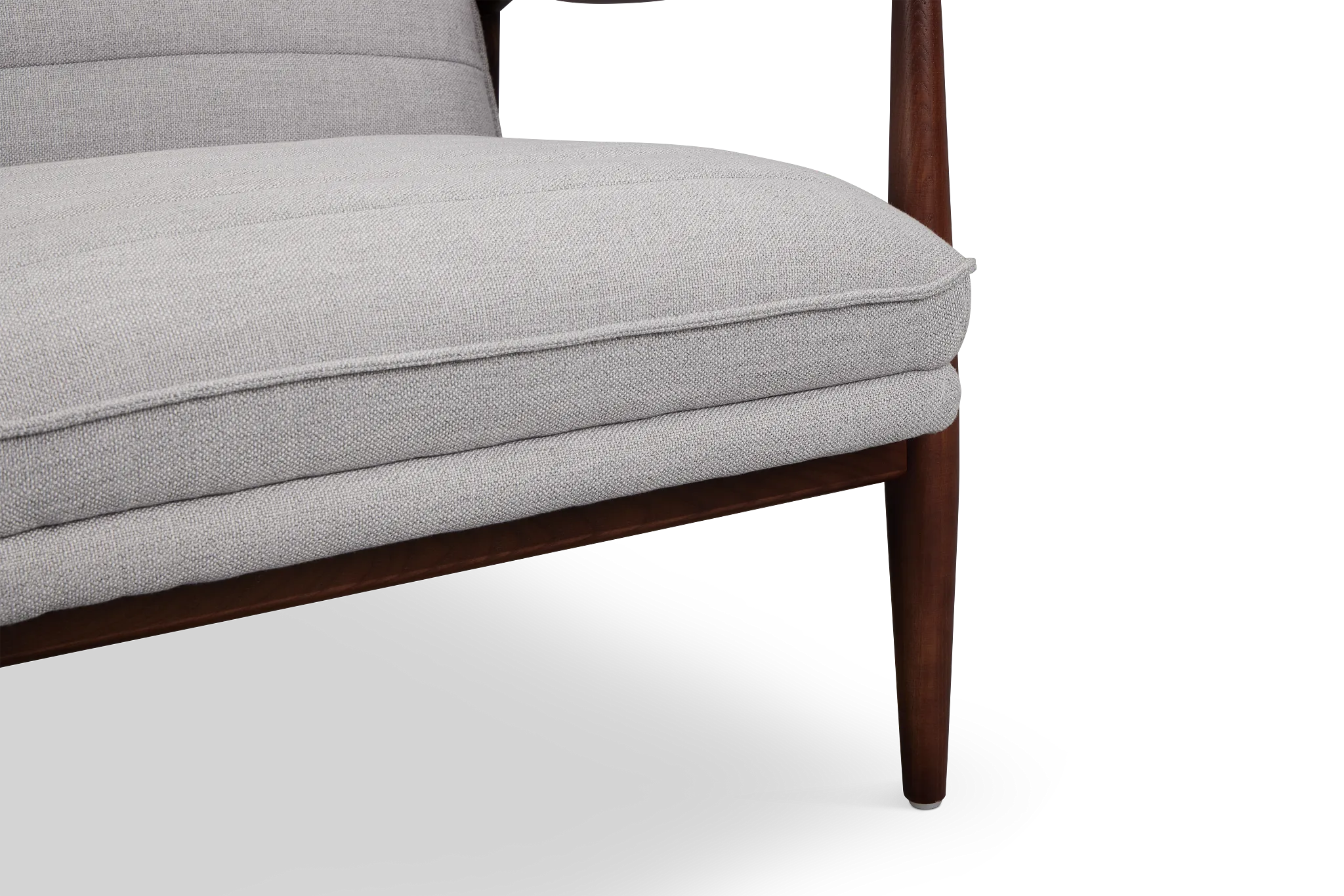 Leith Gray Fabric Accent Chair