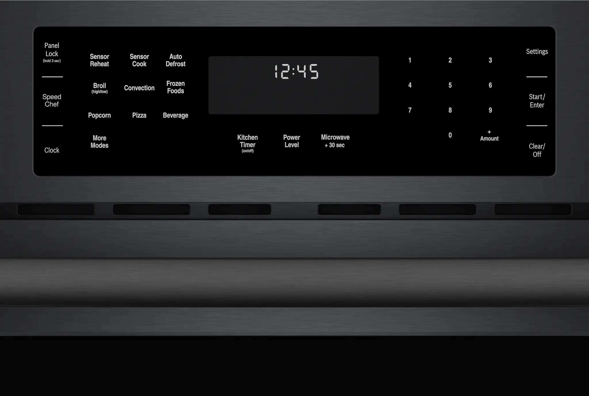 Bosch 800 Series Black 30" Built-in Microwave Bosch 800 Series Black 30" Built-in Microwave