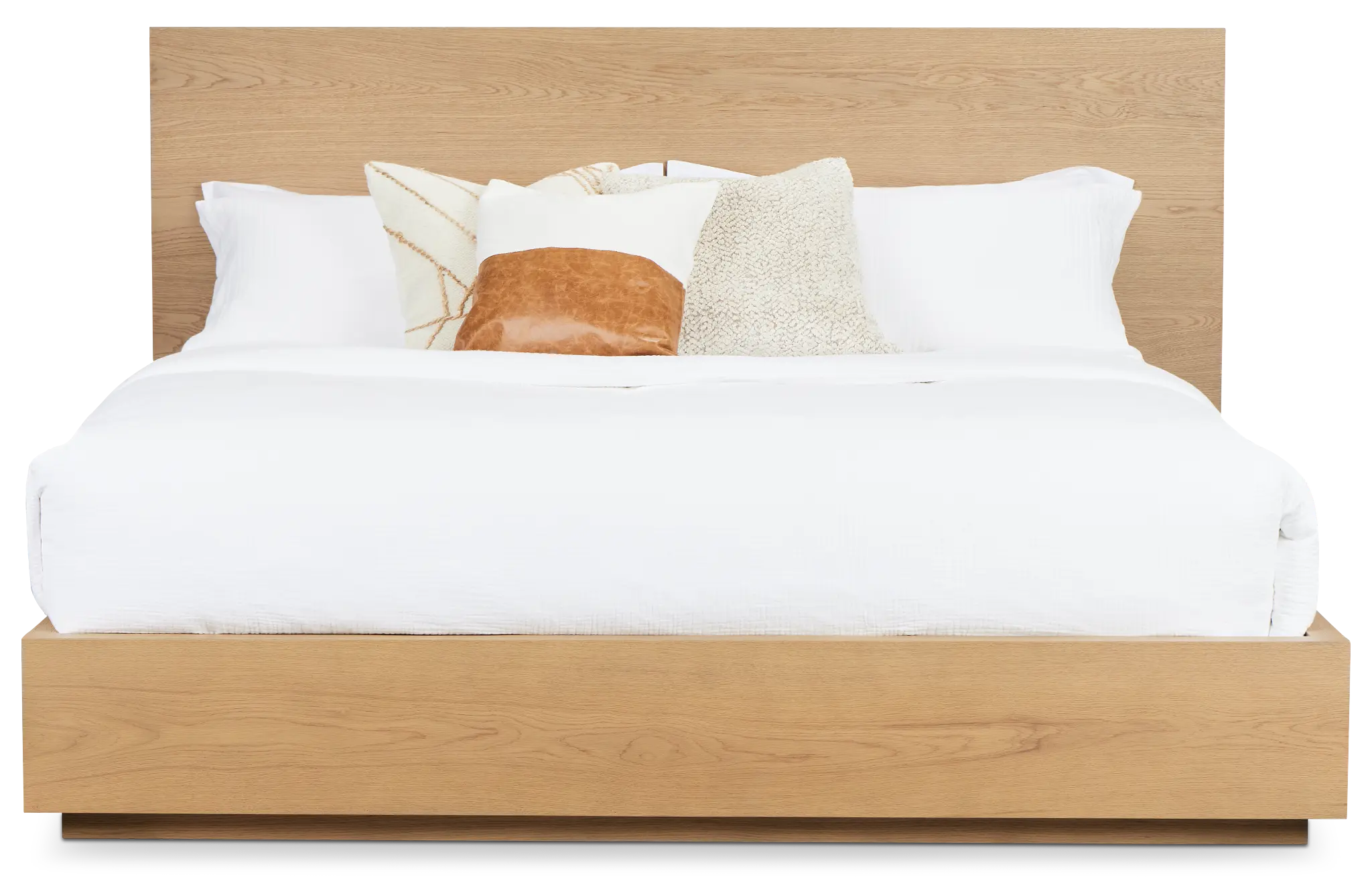 Haven Light Tone Platform Bed Haven Light Tone Platform Bed