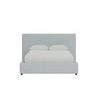 Grayton Natural Beauty Light Blue 44" Upholstered Platform Bed
