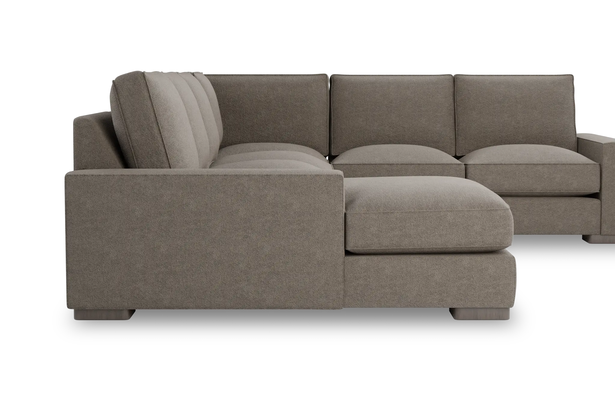 Edgewater Elite Brown Medium Left Chaise Sectional Edgewater Elite Brown Medium Left Chaise Sectional