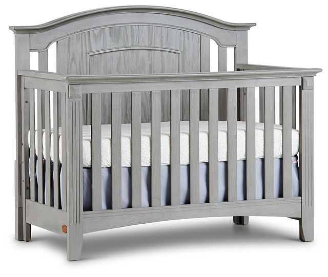 Willowbrook2 Gray 4-in-1 Crib (1)