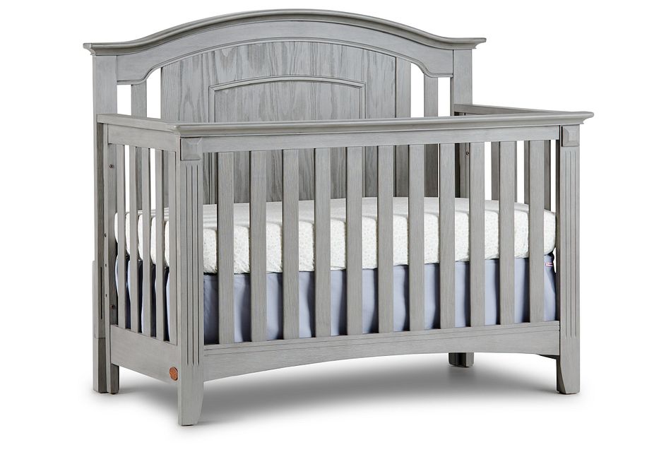 Willowbrook2 Gray 4in1 Crib