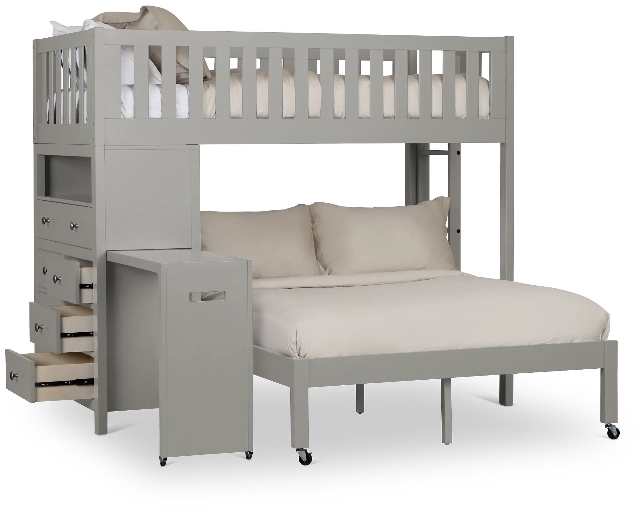 Charleston Gray Loft Bed
