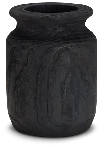 Elza Black 7" Vase