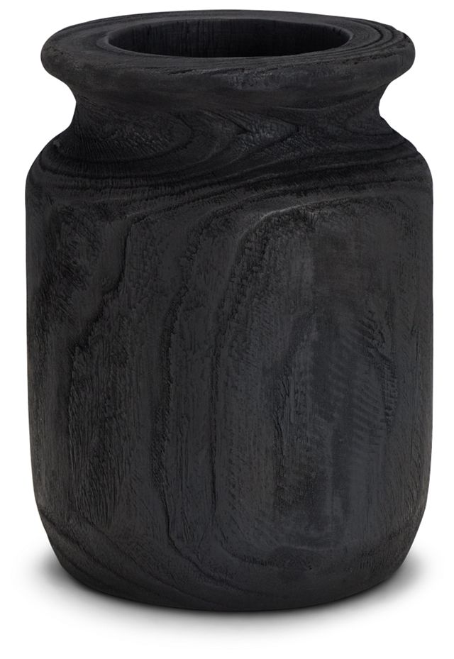 Elza Black 7" Vase