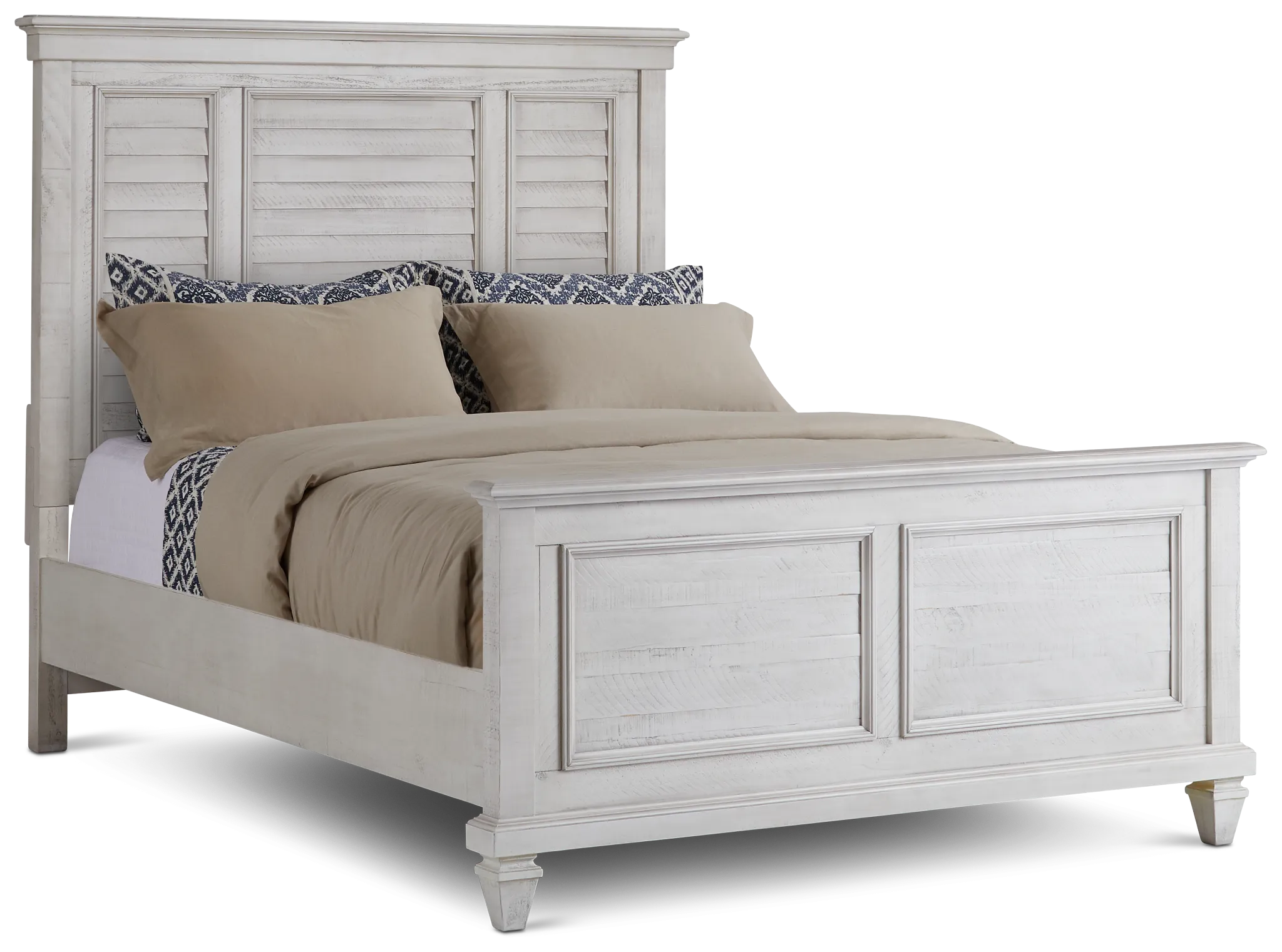 Sonoma Ivory Panel Bed