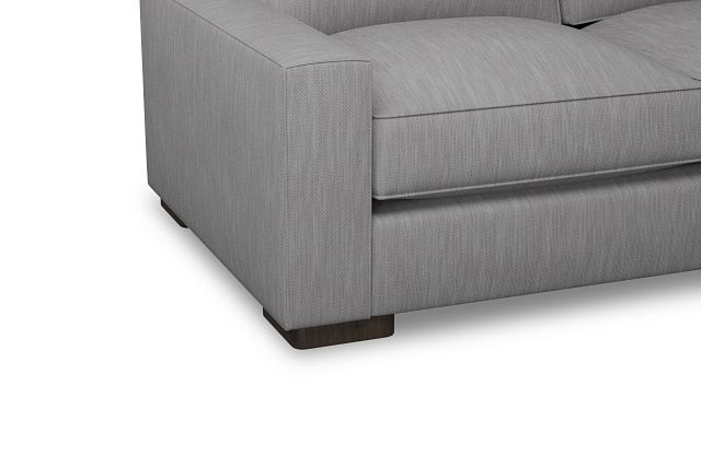 Edgewater Revenue Gray Large Right Chaise Sectional