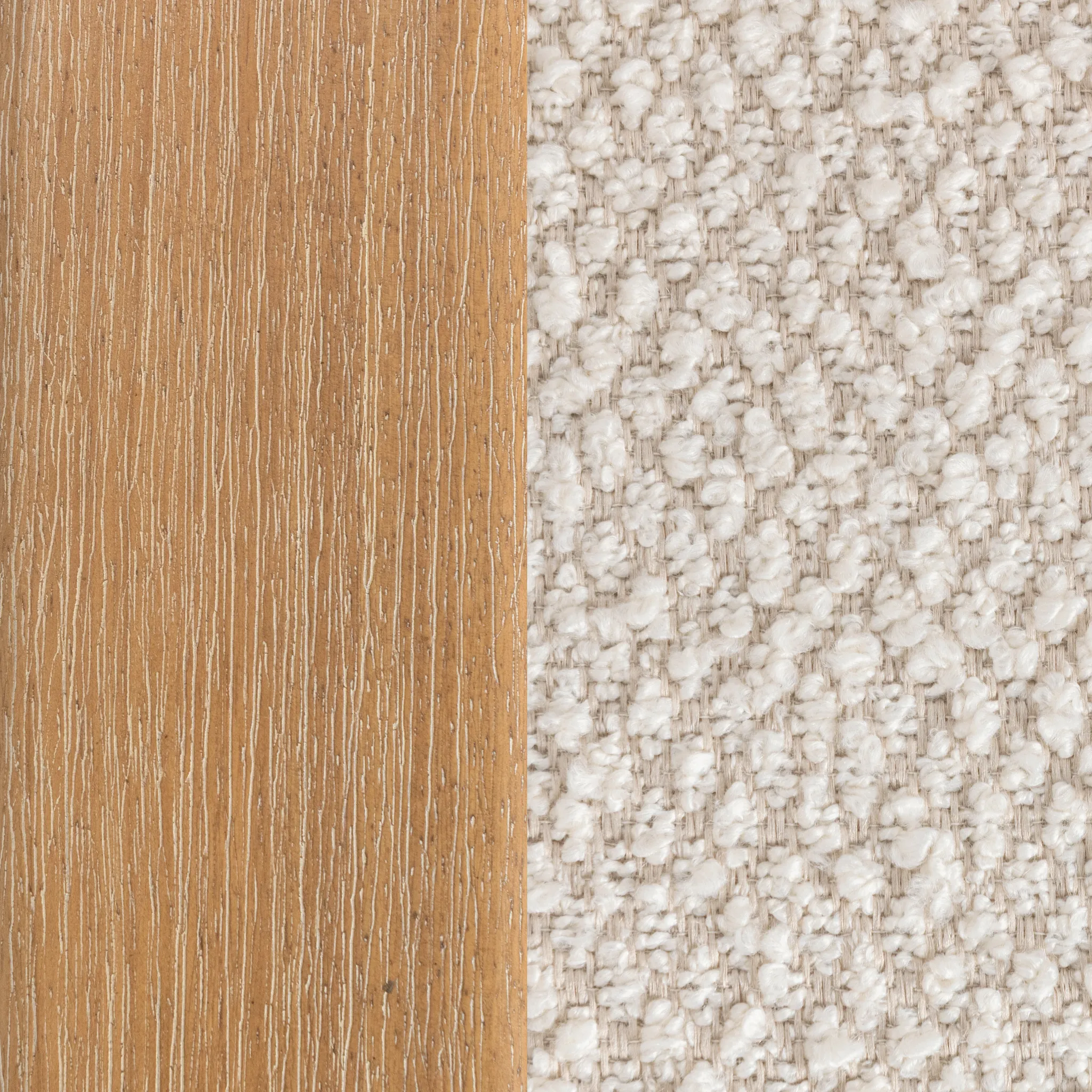 Cozy Beige Fabric Accent Chair