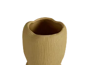 Waffi Beige Small Vase