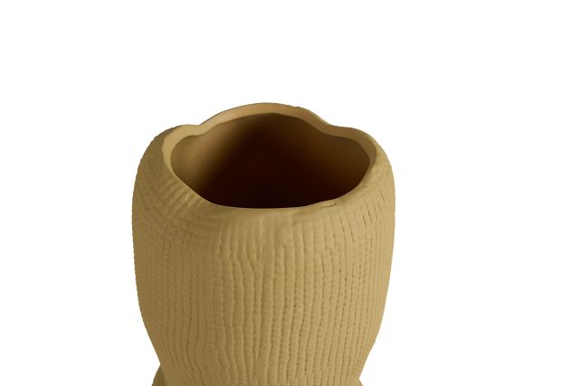 Waffi Beige Small Vase