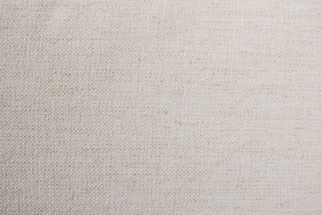 Serena White Fabric Armless Chair