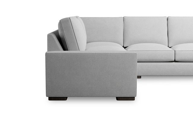 Edgewater Suave Gray Small Two-arm Sectional