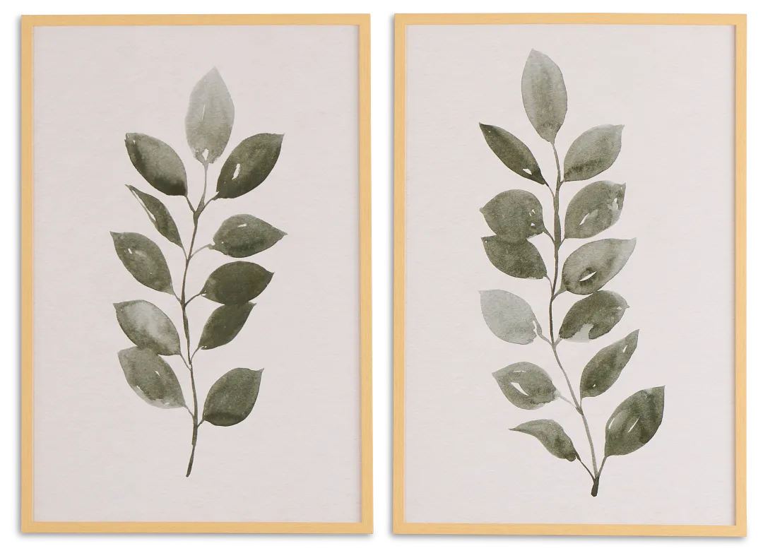 Nylah Ivory Framed Wall Art