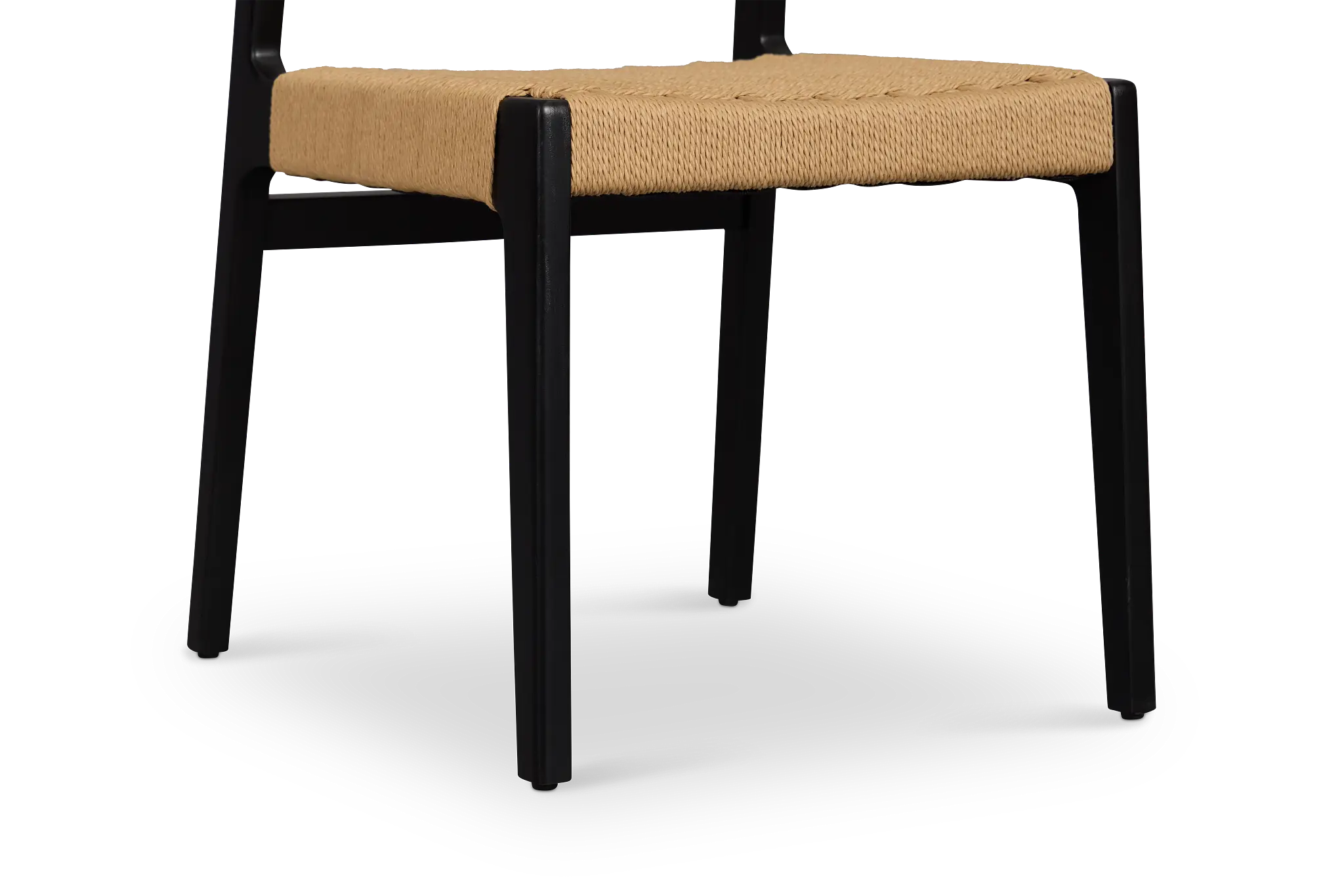 Santorini Black Woven Side Chair Santorini Black Woven Side Chair