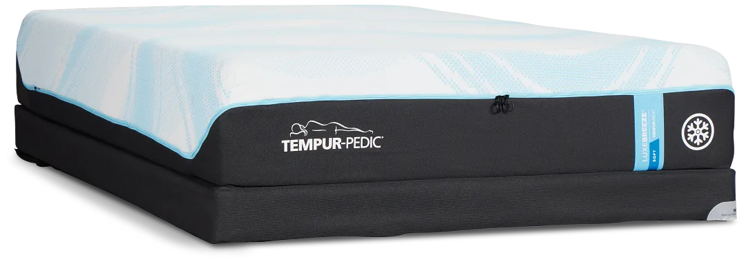 Tempur-pedic Tempur-luxebreeze Soft Low-profile Mattress Set