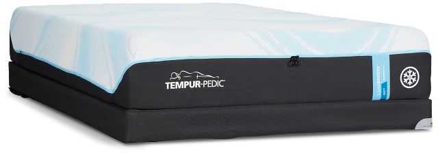 Tempur-pedic Luxebreeze Soft Low-profile Mattress Set
