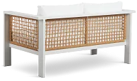 Sunrise White Loveseat